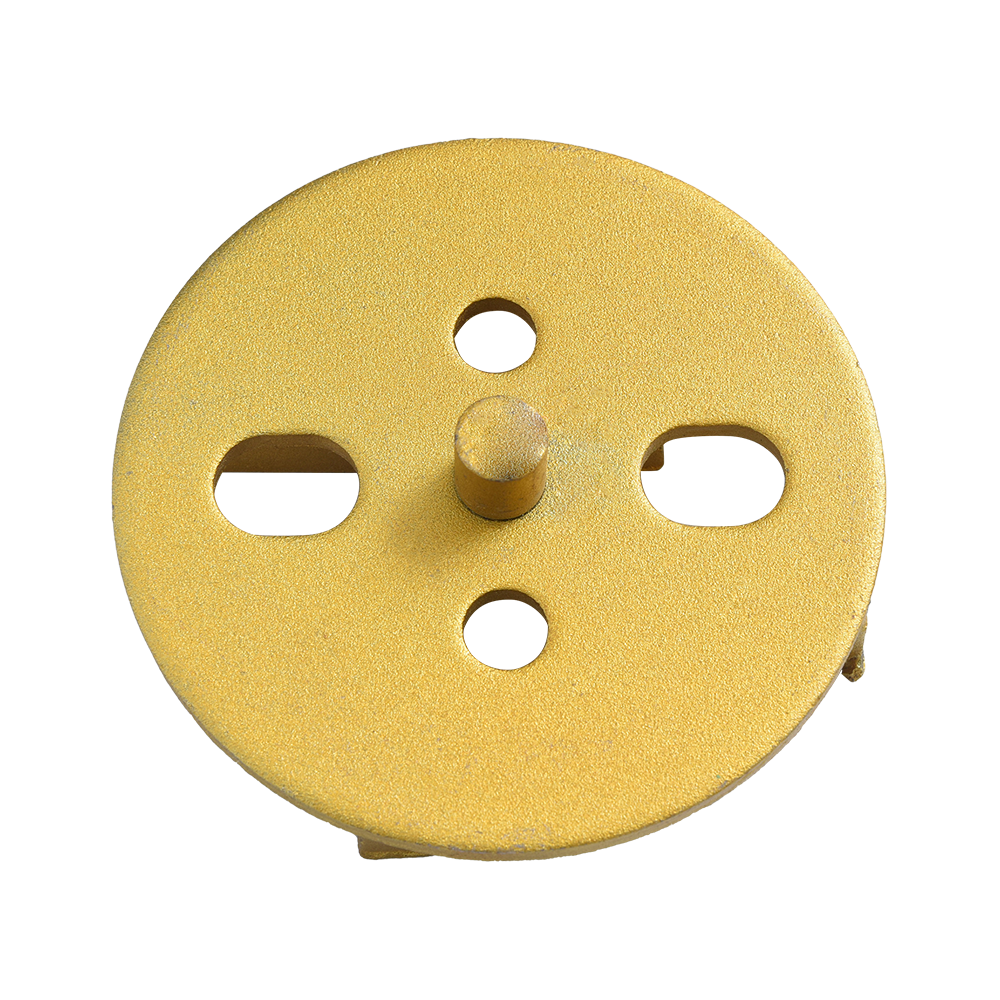 #120 ปกติห้าหลุมและฟันสี่ซี่ (คอลัมน์) หัวตัดเพชรชั้น